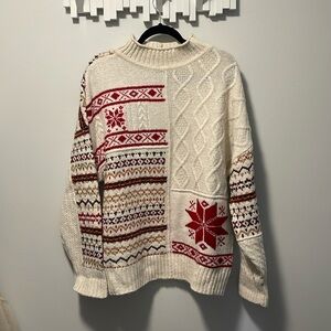 American Eagle chunky winter sweater size XL.